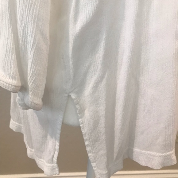 White Sheer Top - Picture 5 of 6